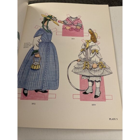 Godey’s Lady’s Book Children’s Fashion Tom Tierney Paper Doll Book Uncut PD3 - Picture 5 of 7